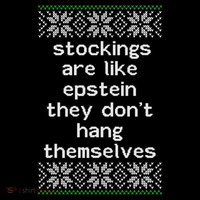 Hung Like Epstein Funny Ugly Christmas Button