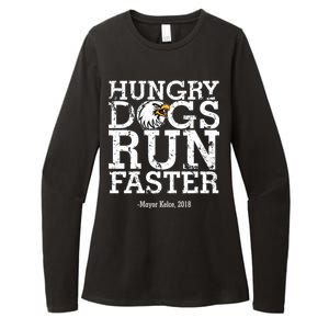 Hungry Dogs Run Faster Womens CVC Long Sleeve Shirt