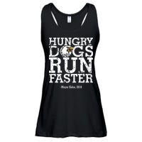 Hungry Dogs Run Faster Ladies Essential Flowy Tank