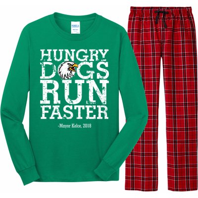 Hungry Dogs Run Faster Long Sleeve Pajama Set