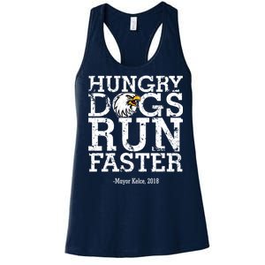 Hungry Dogs Run Faster Women's Racerback Tank