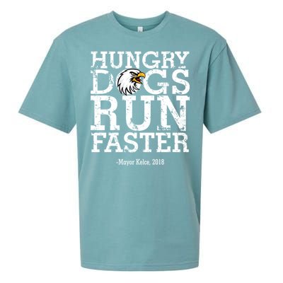 Hungry Dogs Run Faster Sueded Cloud Jersey T-Shirt