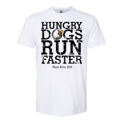 Hungry Dogs Run Faster Softstyle CVC T-Shirt