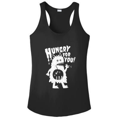 Hungry For You Monster Ladies PosiCharge Competitor Racerback Tank