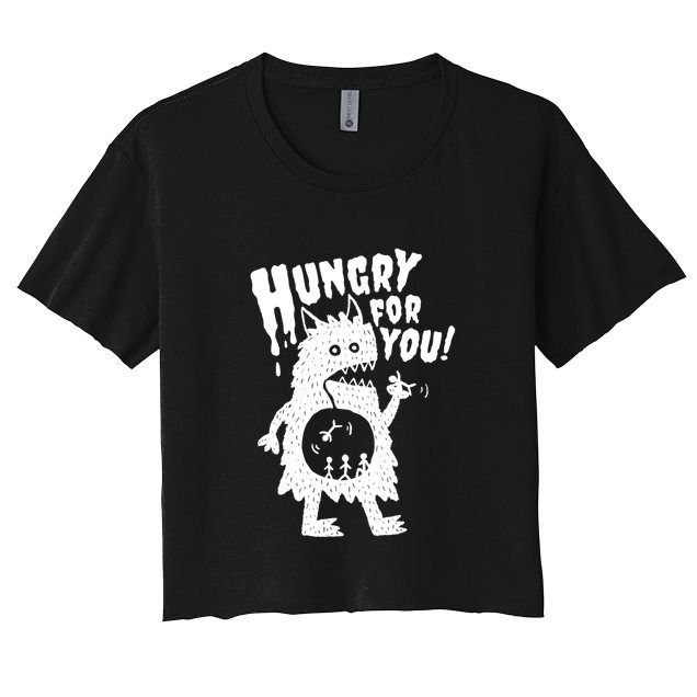 Hungry For You Monster Crop Top