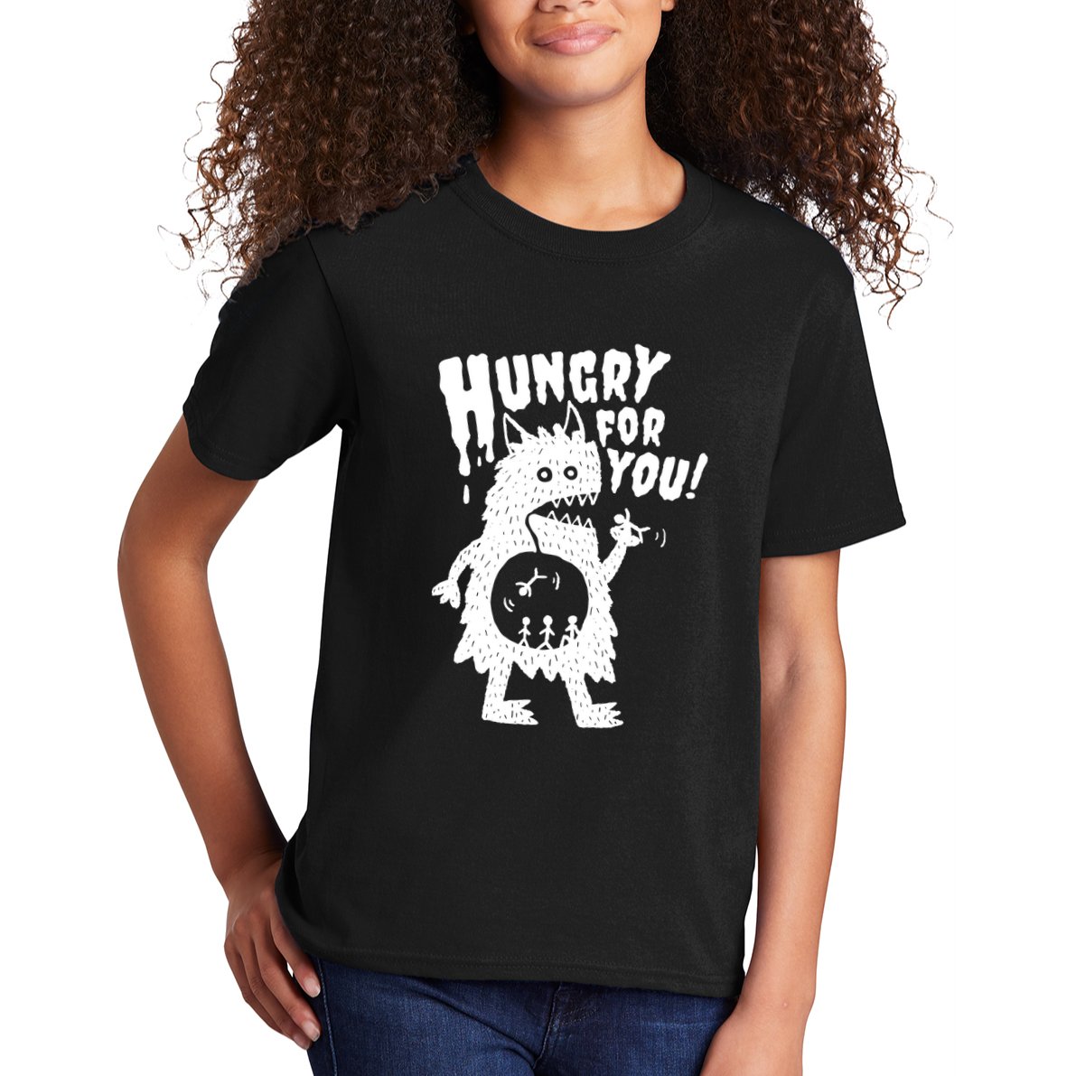 Hungry For You Monster Kids T-Shirt