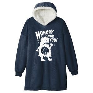 Hungry For You Monster Hooded Wearable Blanket