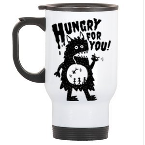 Hungry For You Monster Stainless Steel Travel Mug