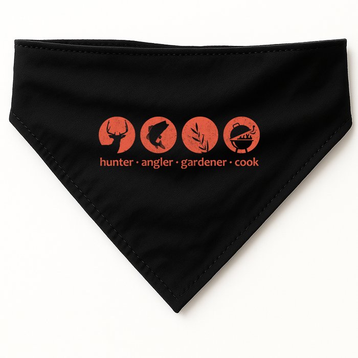 Hunter Angler Gardener Cook USA-Made Doggie Bandana