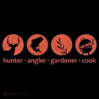 Hunter Angler Gardener Cook Tall T-Shirt