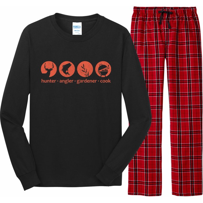 Hunter Angler Gardener Cook Long Sleeve Pajama Set