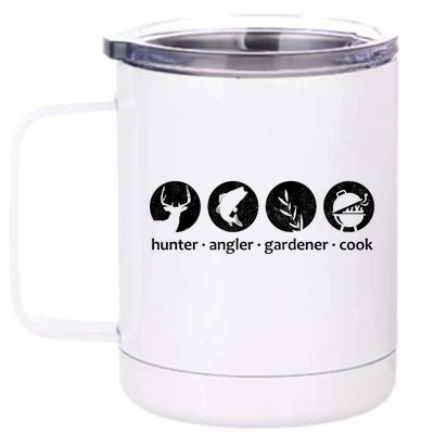 Hunter Angler Gardener Cook 12 oz Stainless Steel Tumbler Cup