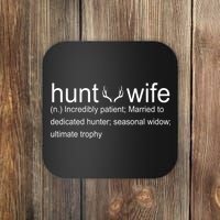 Hunter's Wife Funny Hunting Coaster