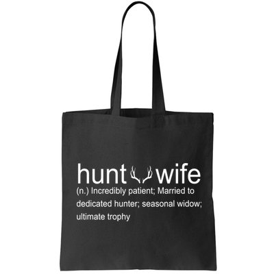 Hunter's Wife Funny Hunting Bag