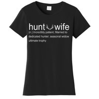 Hunter's Wife Funny Hunting Women's T-Shirt