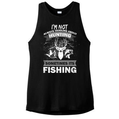 Hunting And Fishing Ladies PosiCharge Tri-Blend Wicking Tank