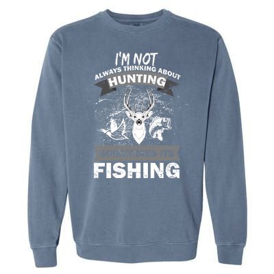 Hunting And Fishing Garment-Dyed Sweatshirt