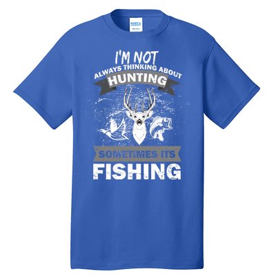 Hunting And Fishing Tall T-Shirt