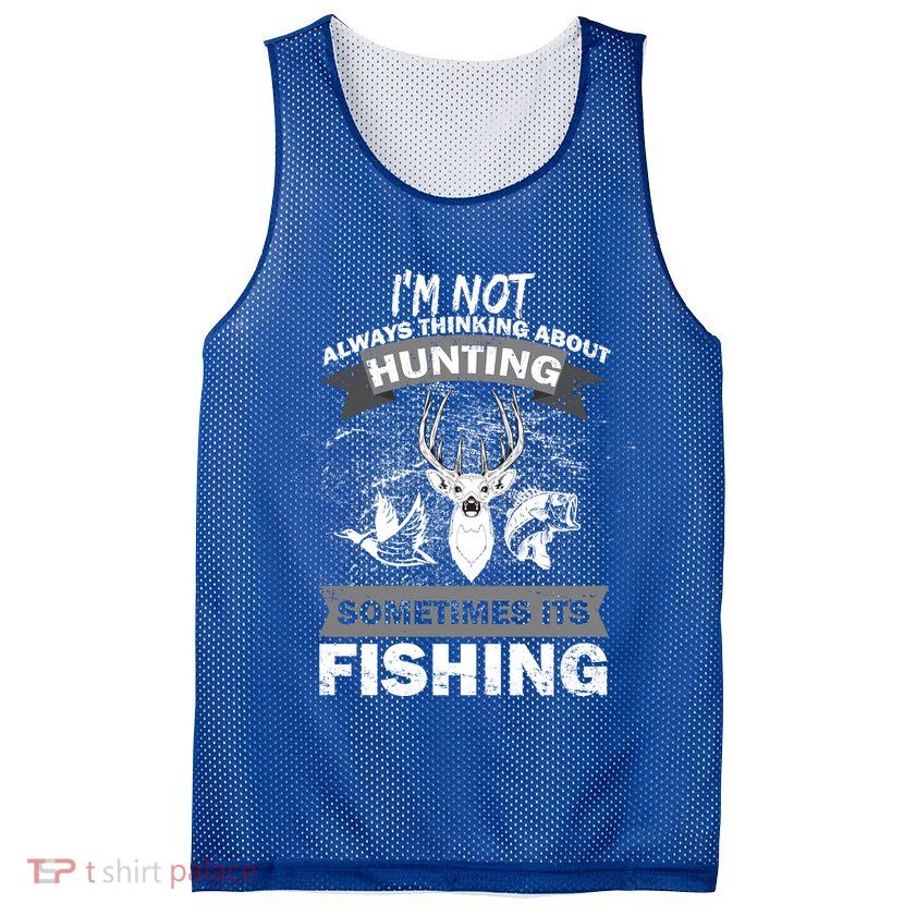 Hunting And Fishing Mesh Reversible Basketball Jersey Tank