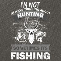 Hunting And Fishing Cotton Canvas Backpack