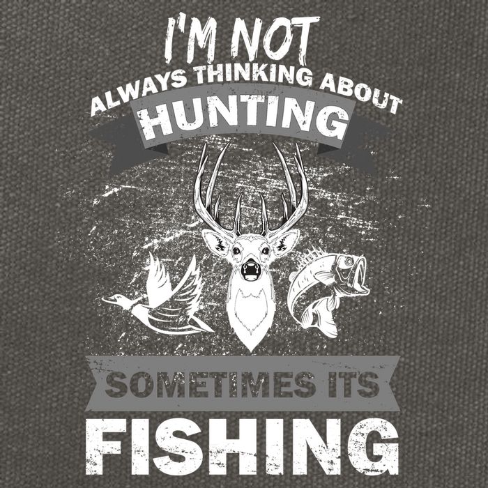 Hunting And Fishing Cotton Canvas Backpack