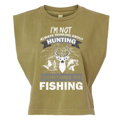 Hunting And Fishing Garment-Dyed Women's Muscle Tee