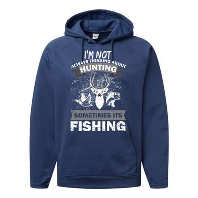 Hunting And Fishing Performance Fleece Hoodie