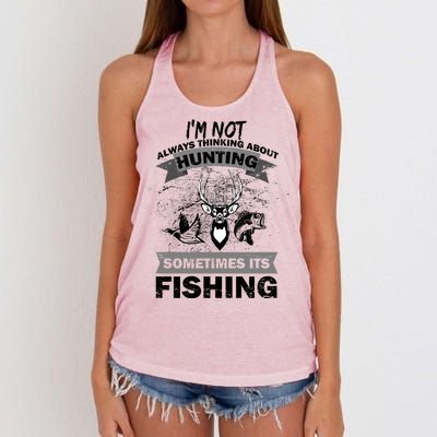 Hunting And Fishing Women's Knotted Racerback Tank