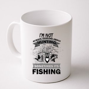 Hunting And Fishing Coffee Mug