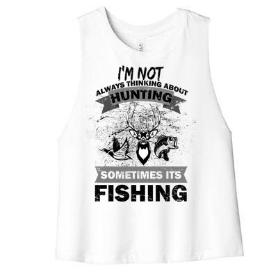 Hunting And Fishing Women's Racerback Cropped Tank