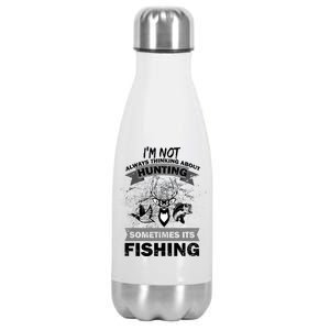 Hunting And Fishing Stainless Steel Insulated Water Bottle