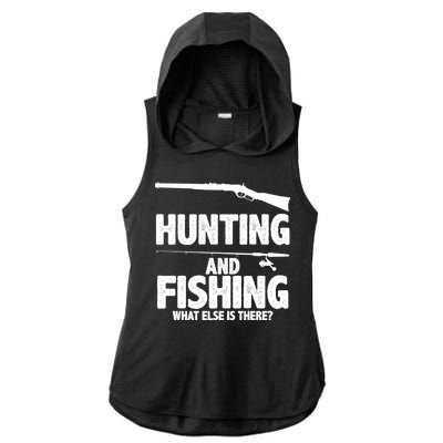 Hunting and Fishing What Else Is There Ladies PosiCharge Tri-Blend Wicking Draft Hoodie Tank