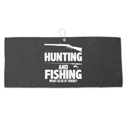 Hunting and Fishing What Else Is There Large Microfiber Waffle Golf Towel