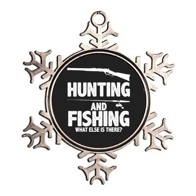 Hunting and Fishing What Else Is There Metallic Star Ornament