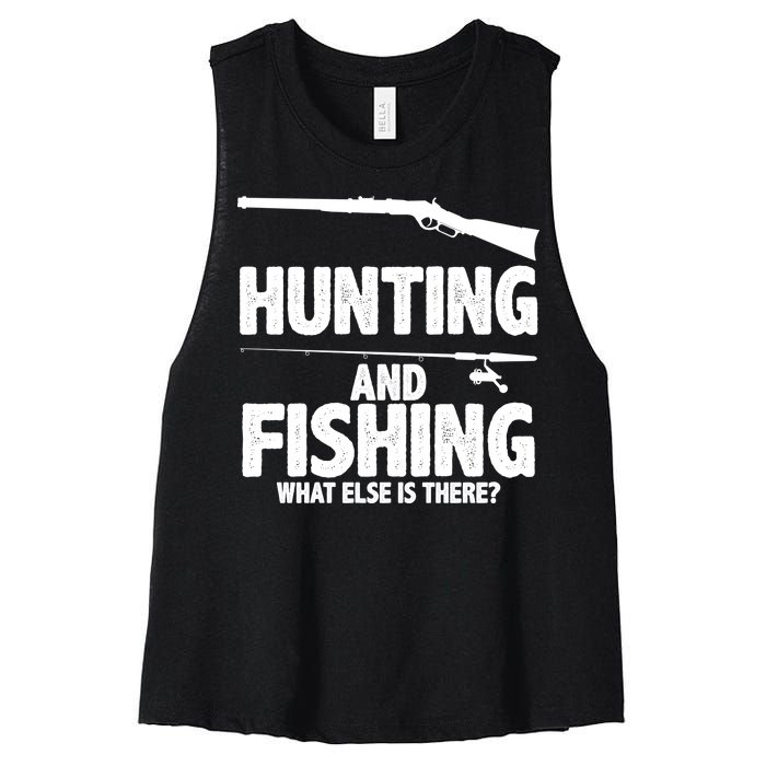 Hunting and Fishing What Else Is There Women's Racerback Cropped Tank