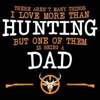 Hunting Dad Flexfit Unipanel Trucker Cap