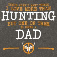 Hunting Dad Cotton Canvas Backpack