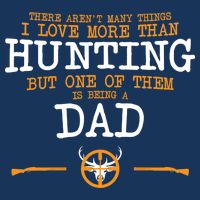 Hunting Dad Button