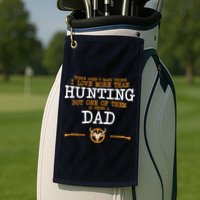 Hunting Dad Golf Towel