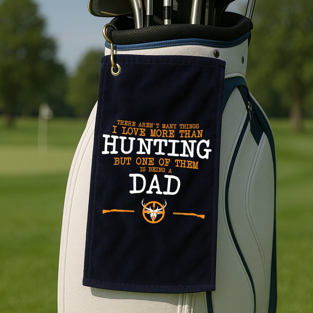 Hunting Dad Golf Towel