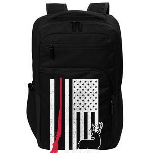 Hunting Deer Rifle Flag Impact Tech Backpack