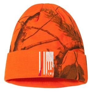 Hunting Deer Rifle Flag Kati Licensed 12" Camo Beanie