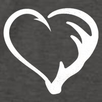 Hunting Fishing Antler Heart Hunter Vector Backpack