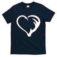 Hunting Fishing Antler Heart Hunter T-Shirt