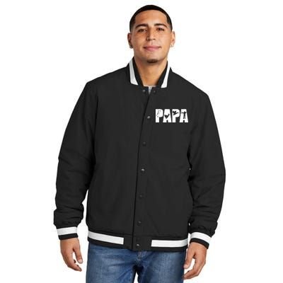 Hunting Papa Insulated Varsity Jacket