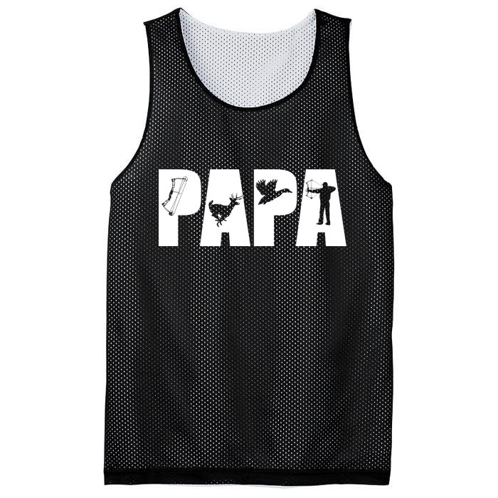 Hunting Papa Mesh Reversible Basketball Jersey Tank