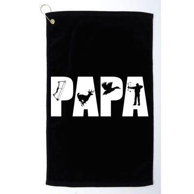 Hunting Papa Golf Towel