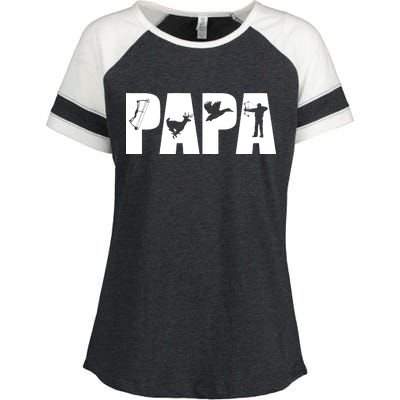 Hunting Papa Enza Ladies Jersey Colorblock Tee