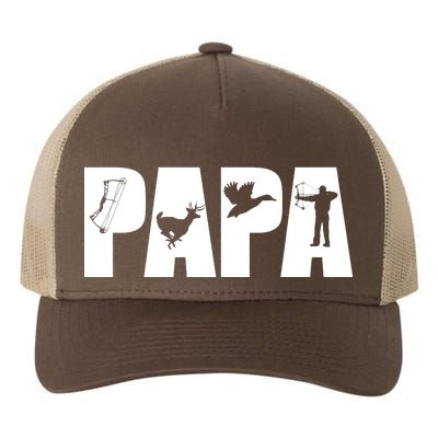 Hunting Papa Yupoong Adult 5-Panel Trucker Hat