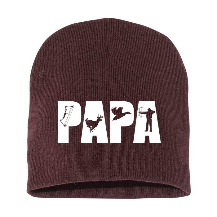 Hunting Papa Short Acrylic Beanie